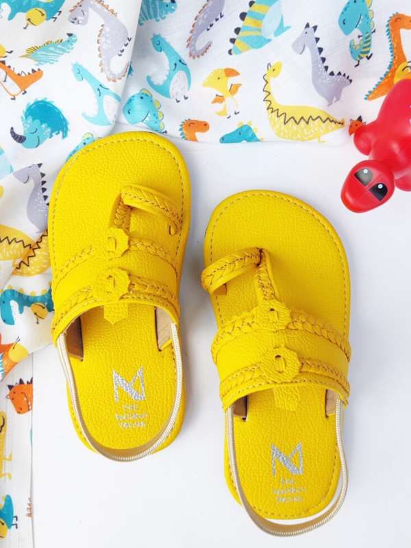 Kids yellow hotsell sandals