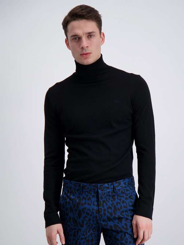 All black mens discount turtleneck