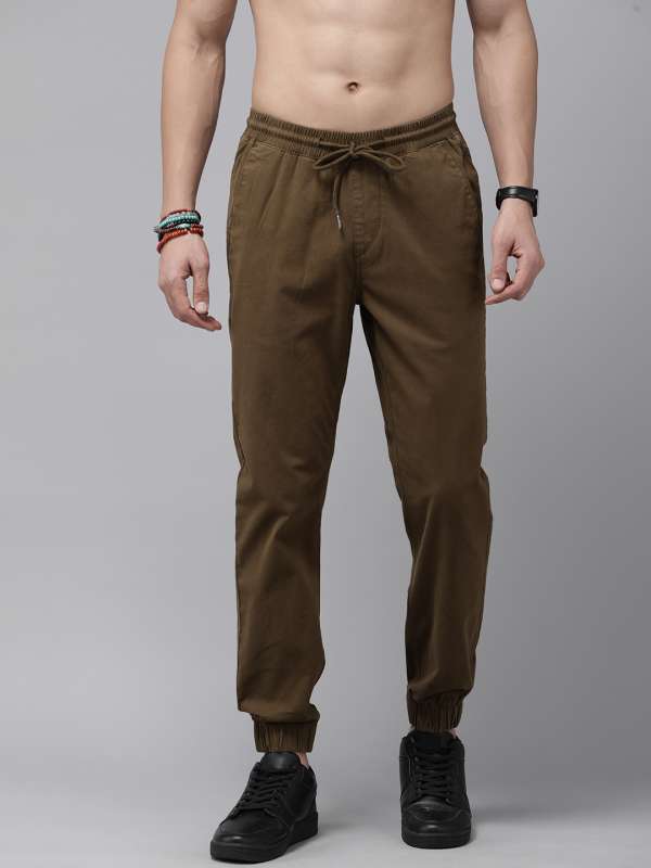 Buy Raymond Men Dark Khaki Contemporary Fit Casual Trouser Online at Low  Prices in India  Paytmmallcom