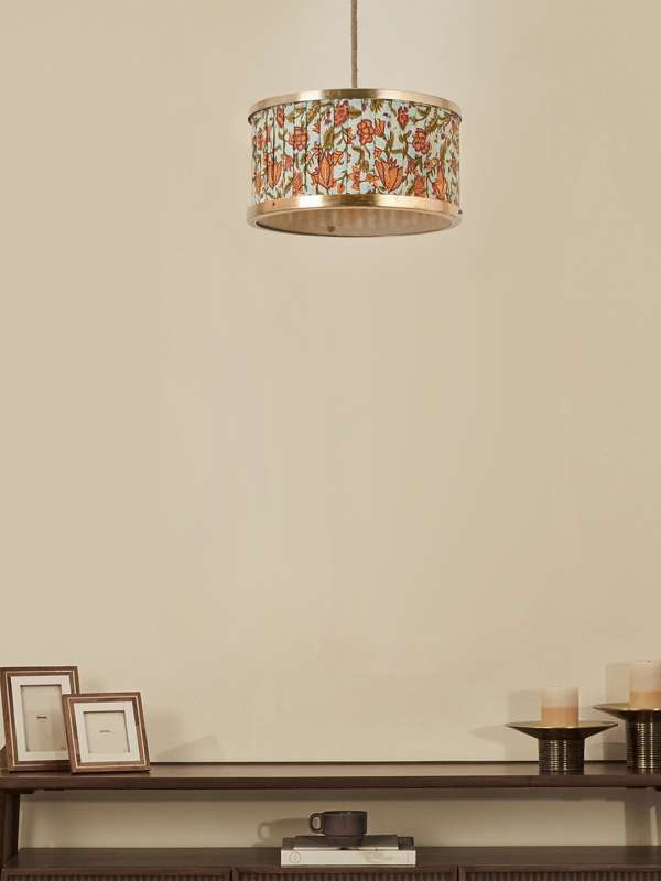 Fabindia store hanging lamps