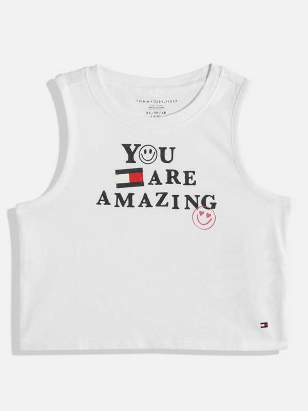 Tommy hilfiger girls online tops