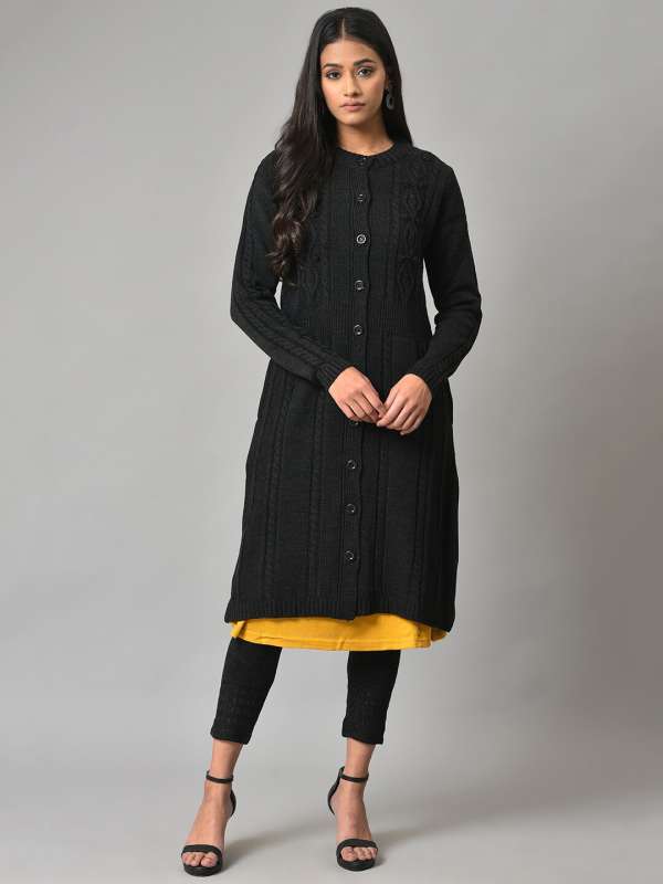 Sweater for women on saree top