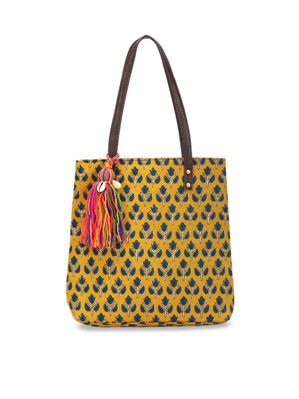 Vivinkaa Yellow Handbags Buy Vivinkaa Yellow Handbags online in India