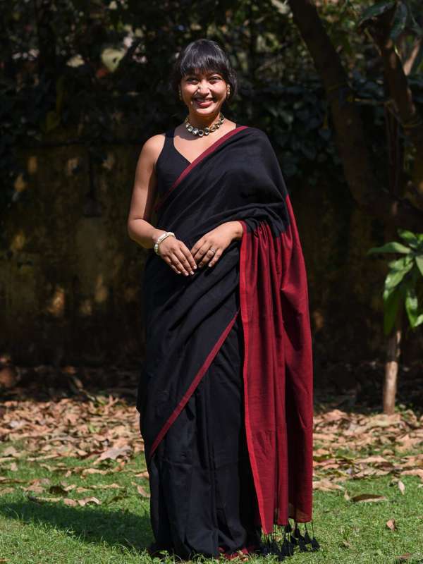 Sarees in hot sale myntra