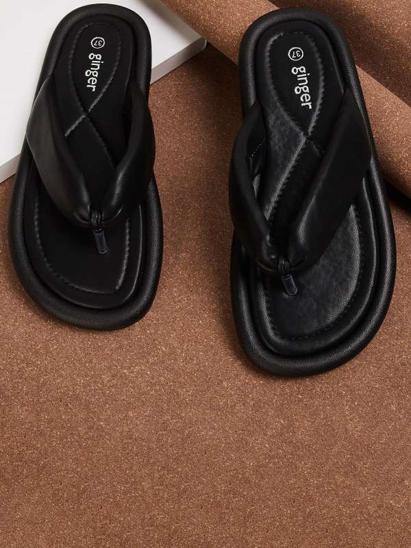 Ginger By Lifestyle Black Footwear Buy Ginger By Lifestyle Black