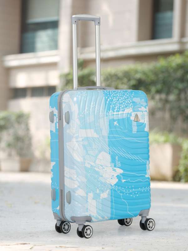 Teakwood leather trolley bag deals