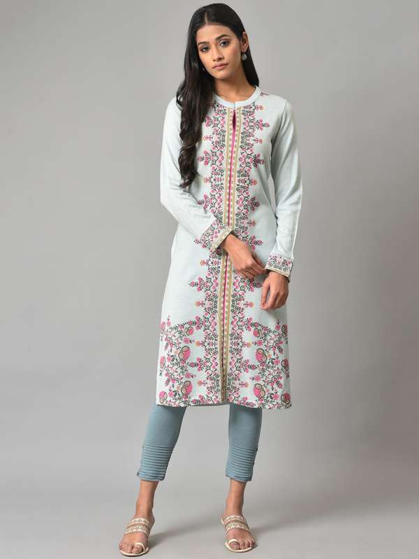W top woollen kurtas
