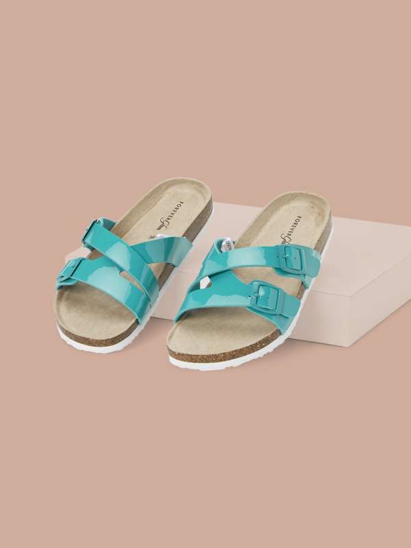 Aqua sales blue flats
