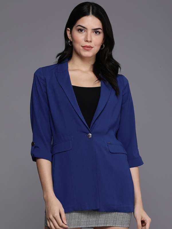 Allen solly blue blazer store