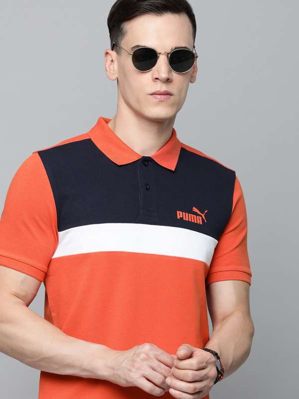 Orange shop puma polo