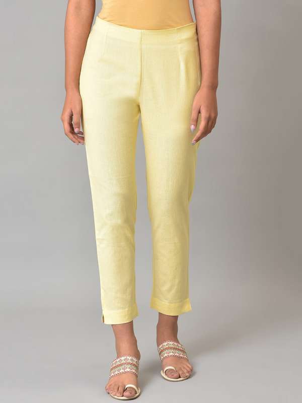 Dorothy perkins yellow trousers shop