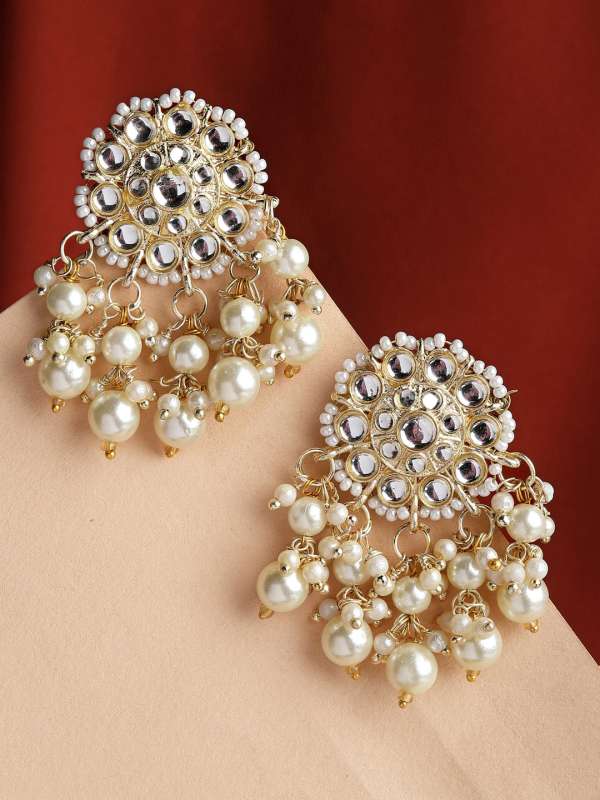 White earrings clearance online