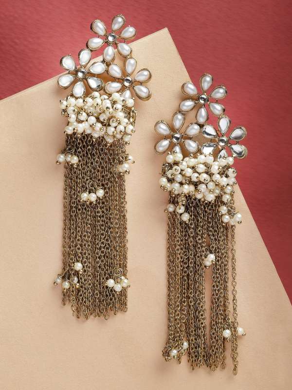 Tassel new arrivals earrings myntra