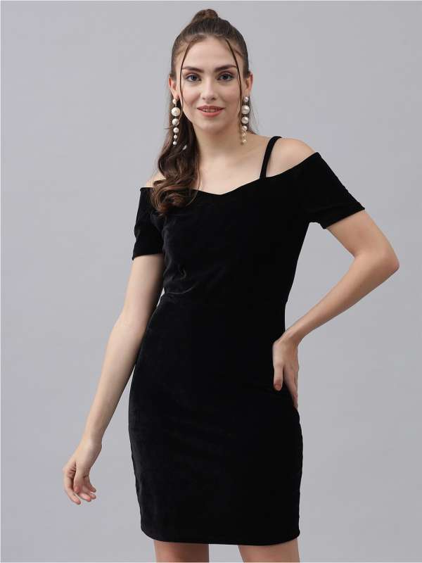 Half Sleeved One Shoulder Bodycon Dress Buy Half Sleeved One