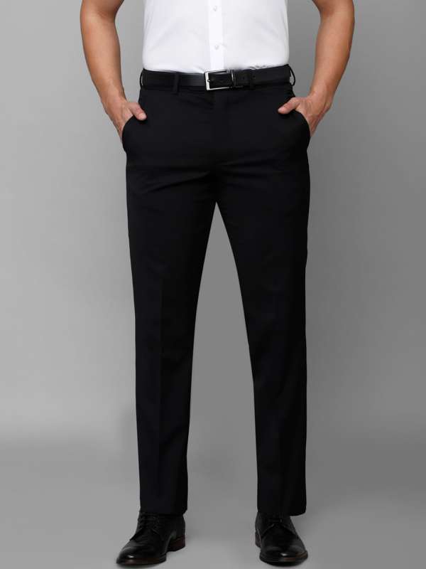 Louis Philippe Formal Trousers  Buy Louis Philippe Men Grey Trousers Online   Nykaa Fashion
