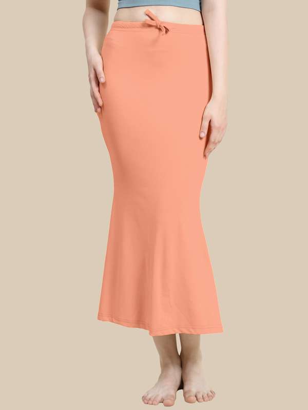 Buy BUYONN Women Pink Spandex Saree Shapewear (S) Online at Best