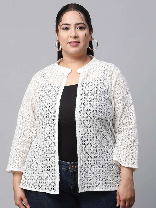 Summer shrugs plus size hotsell