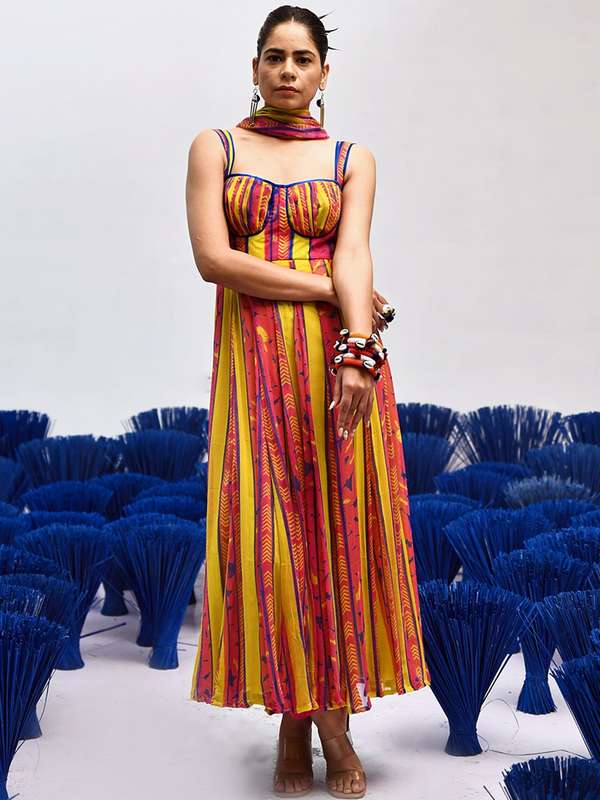 spaghetti strap kurta