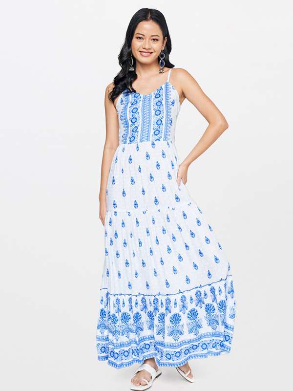 Global desi blue dress online