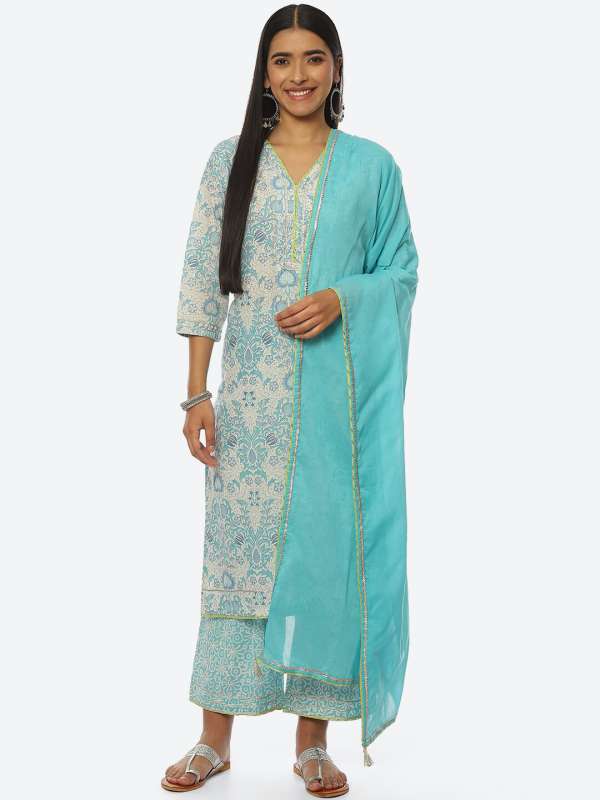 Biba palazzo suits myntra online