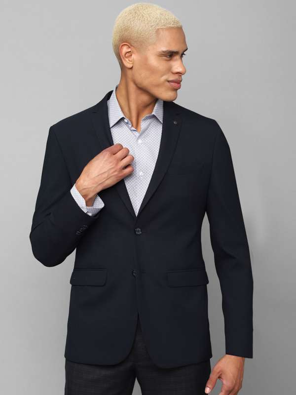 Allen solly grey best sale blazer