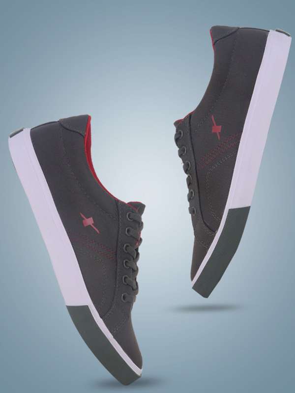 Sparx black canvas shoes top