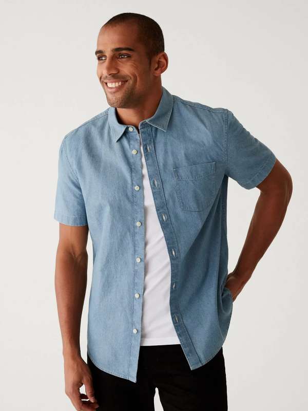 Marks and hotsell spencer shirts online
