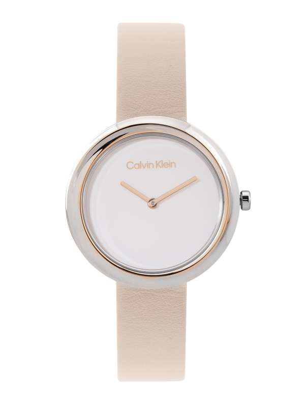 Calvin Klein Women White Dial Watch Buy Calvin Klein Women White