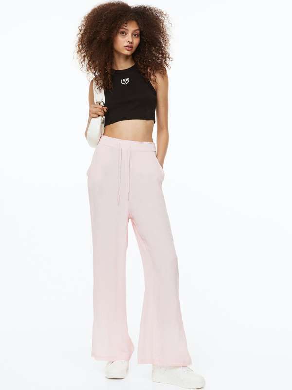 Womens Pink Trousers  Explore our New Arrivals  ZARA United Kingdom