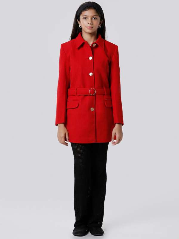 Girl with coat sales