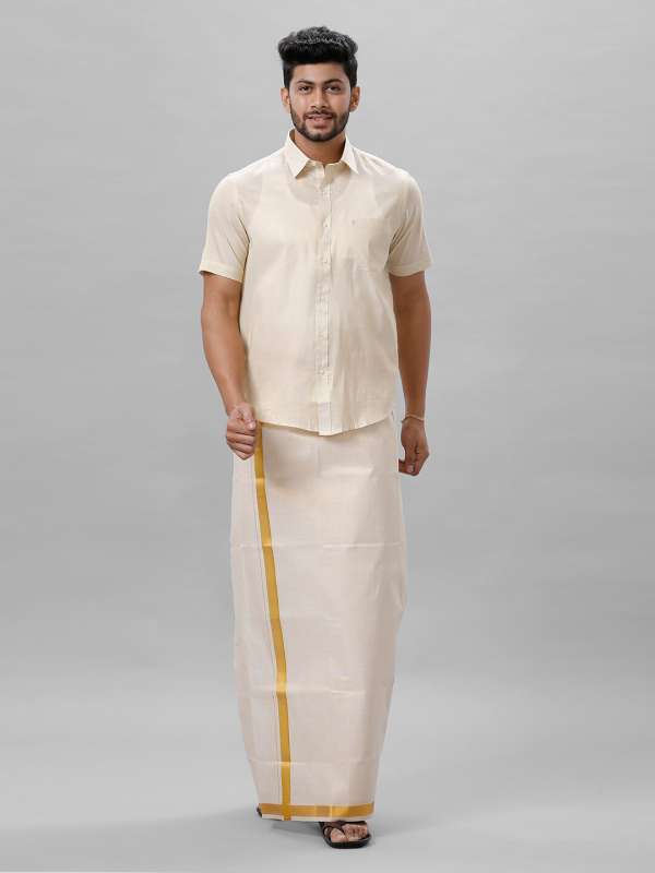 Best shirts for dhoti hot sale