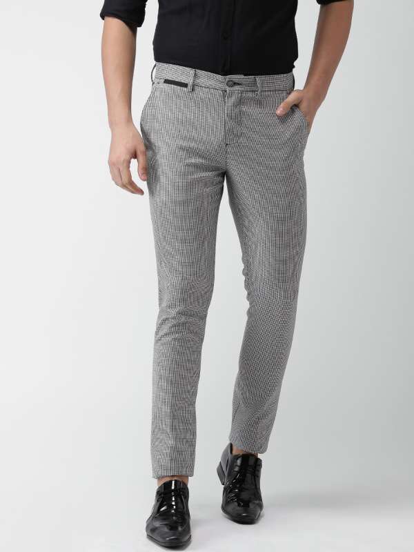 Lavi Cotlook PV Blend FormalTrousers For Man formal pants Black  Black  pant  trousers for men  official pant 