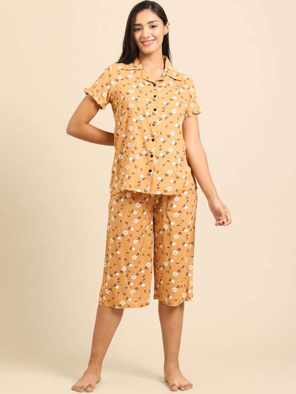 Brown Women Lingerie Nightwear Love From India - Buy Brown Women Lingerie  Nightwear Love From India online in India
