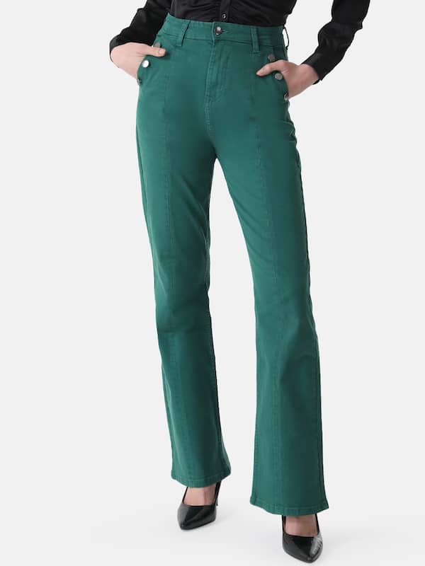 Coloured Pants Women - Buy Coloured Pants Women online in India