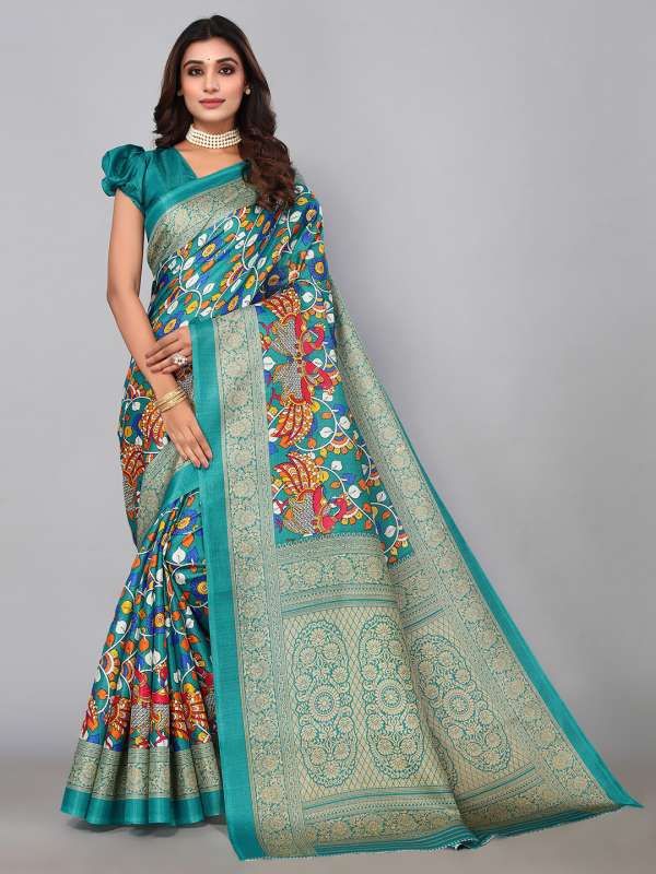 Myntra kalamkari sarees top