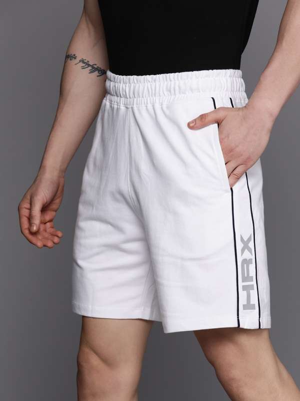 Hrx By Hrithik Roshan White Shorts Buy Hrx By Hrithik Roshan White Shorts online in India