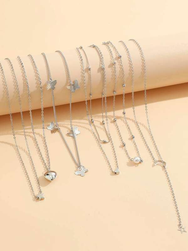 Silver chain hotsell design for female