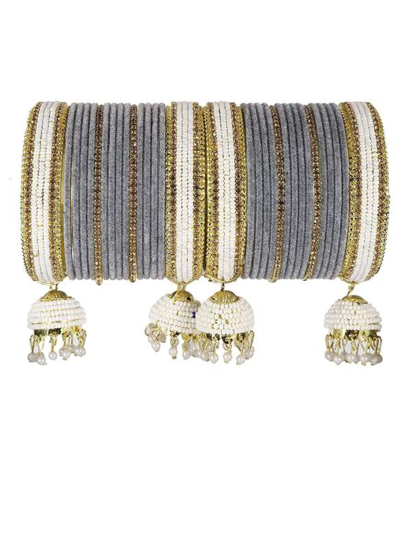 Grey bangles discount