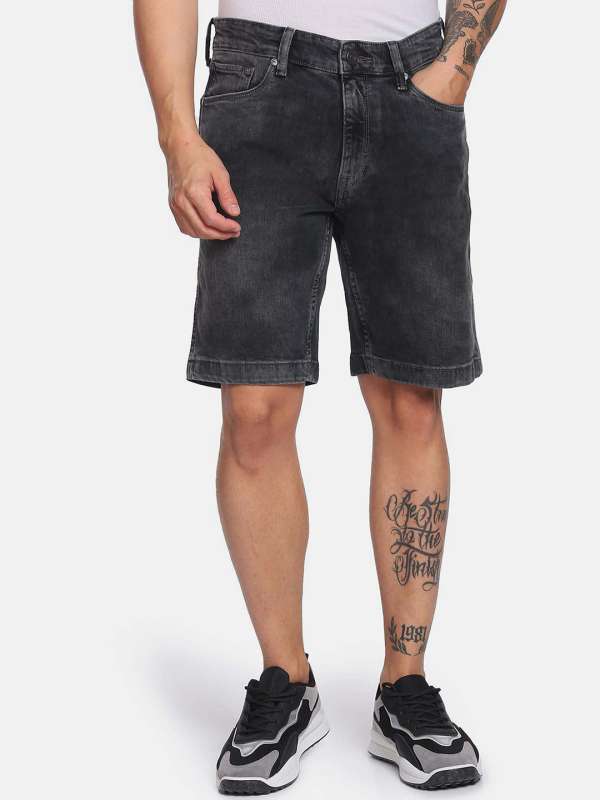 Denim shorts myntra store