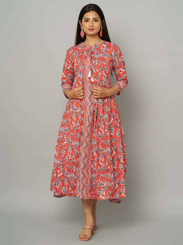 Party wear ethnic gowns myntra online