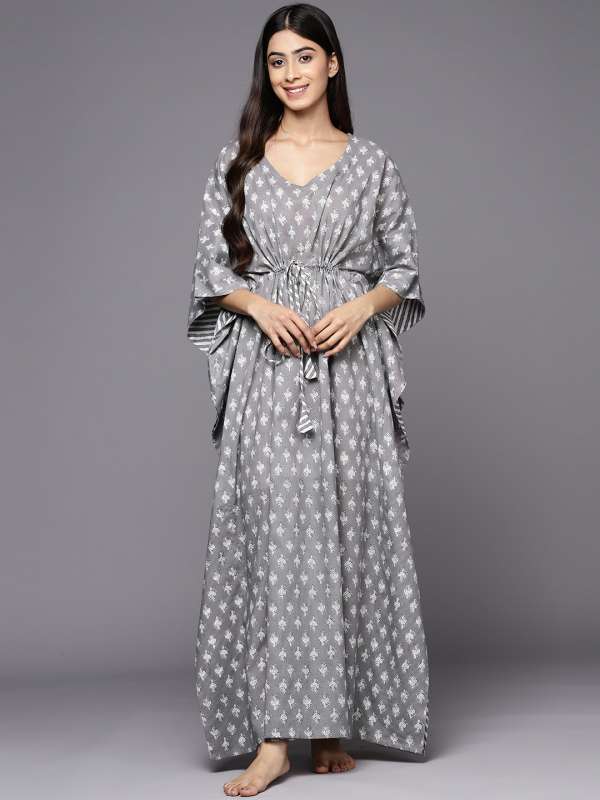 Cotton night dress online deals