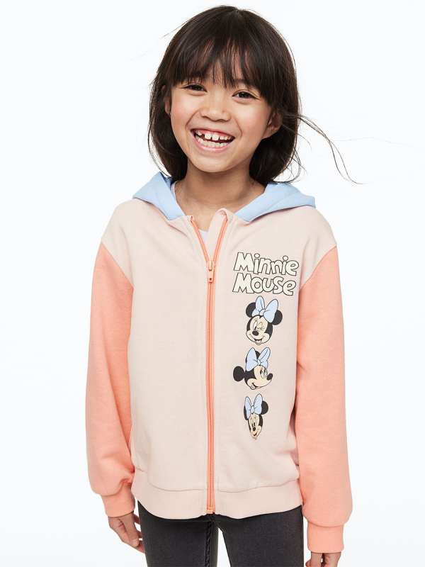 H and m pink sale hoodie