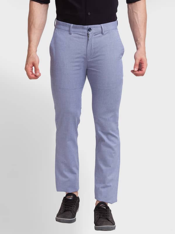 Buy Grey Trousers & Pants for Men by Colorplus Online | Ajio.com-totobed.com.vn
