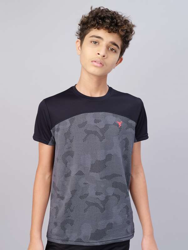 Army t shirt myntra online