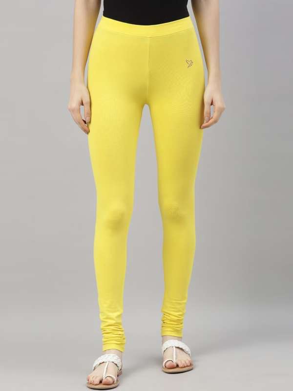 Mustard Yellow Leggings - Buy Mustard Yellow Leggings online in India