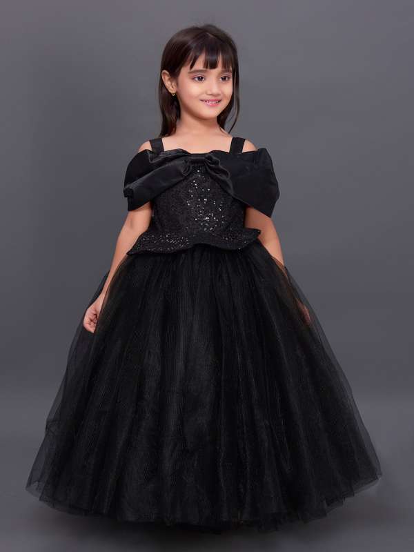 Black gown for kids cheap