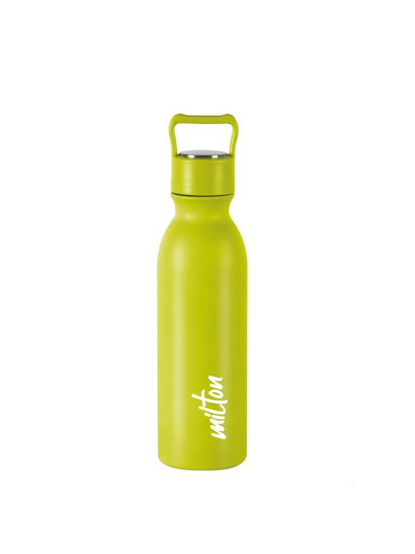 Milton Glassy 750 Thermosteel Water Bottle with Drinking Cup Lid, 750 ml