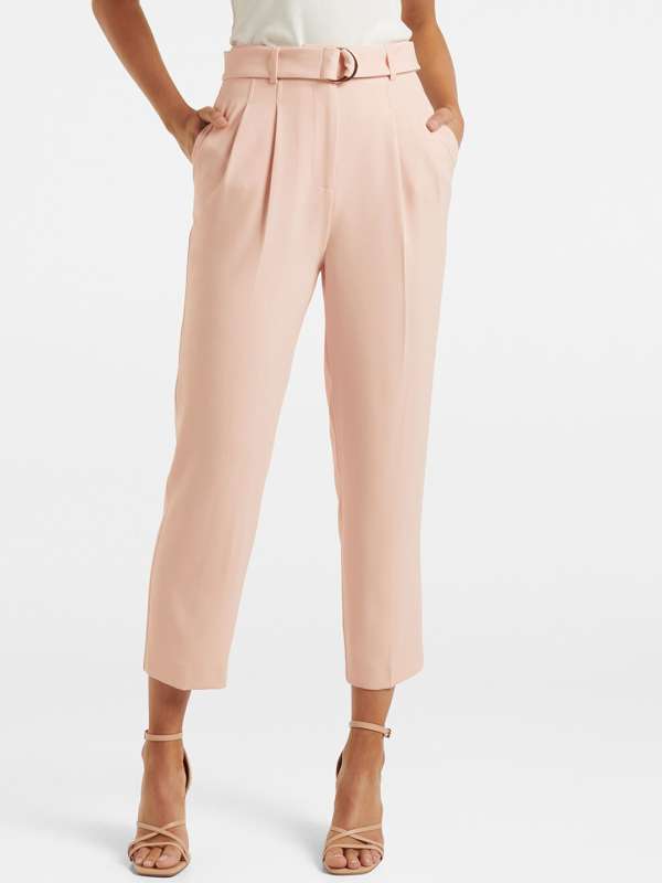 Forever New slouchy suit pants in pink (part of a set) | ASOS