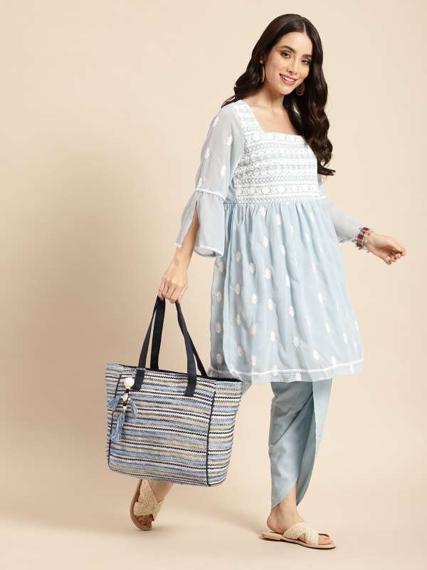 Buy Mochi Women Navy-Blue Shoulder Bag Online