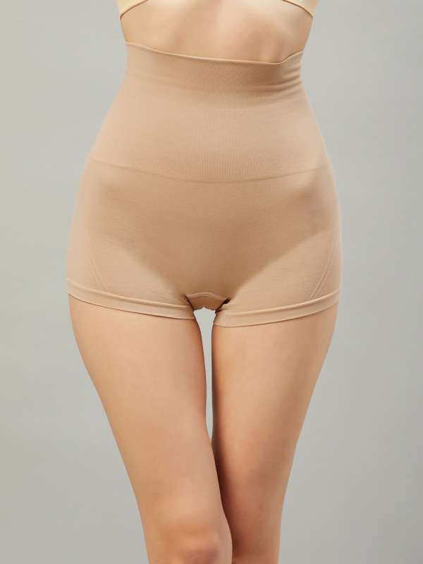 Clovia High Waist Tummy Control Panty In Nude Women Shapewear - Buy Beige  Clovia High Waist Tummy Control Panty In Nude Women Shapewear Online at  Best Prices in India